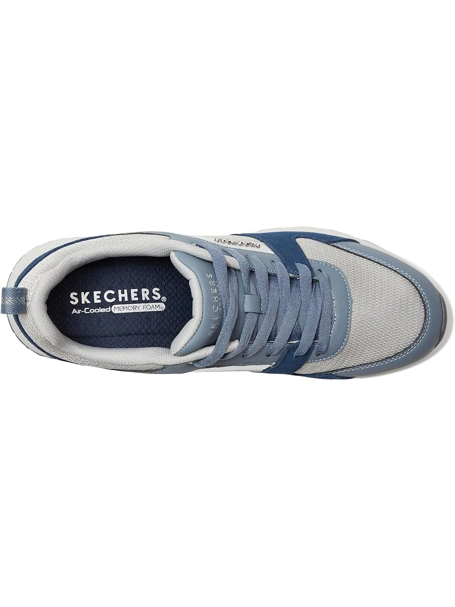 Кроссовки SKECHERS Runway - Posh Gal — изображение 2 из 7, темно-синий/серый