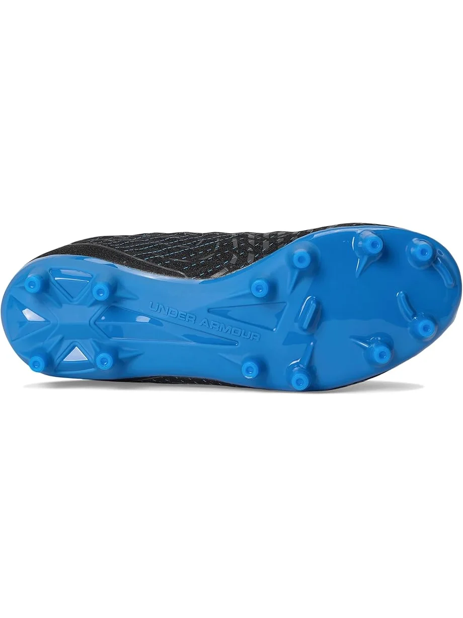 Кроссовки Under Armour Kids Magnetico Select 5 Jr Soccer Cleats — изображение 3 из 7, черный//синий