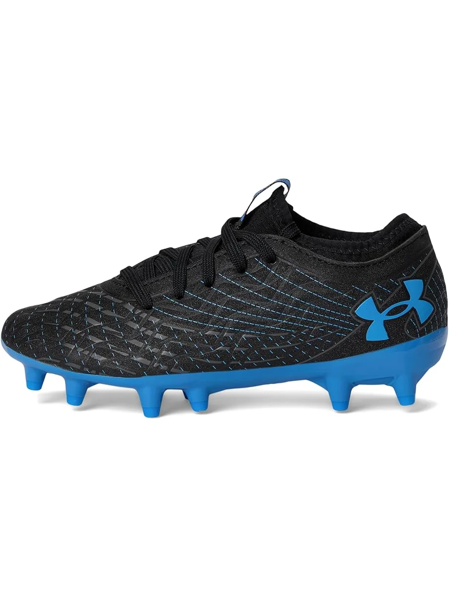 Кроссовки Under Armour Kids Magnetico Select 5 Jr Soccer Cleats — изображение 4 из 7, черный//синий