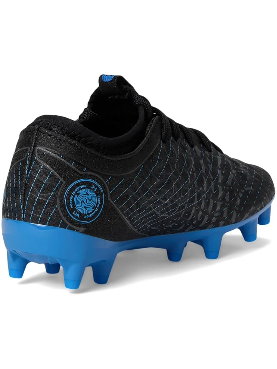 Кроссовки Under Armour Kids Magnetico Select 5 Jr Soccer Cleats — изображение 5 из 7, черный//синий