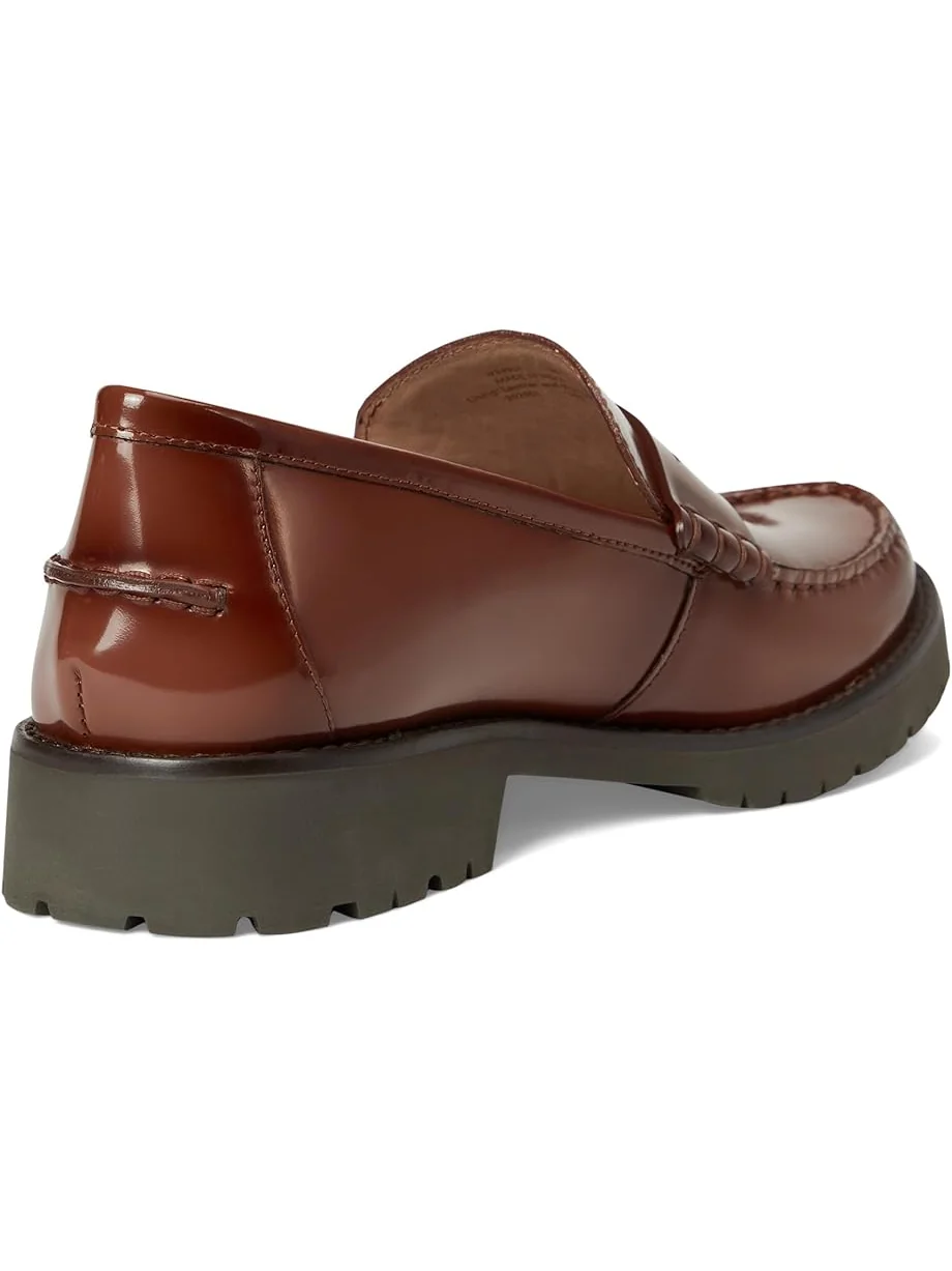 Женские лоферы Cole Haan Treena Lug — изображение 5 из 7, темно-коричневый
