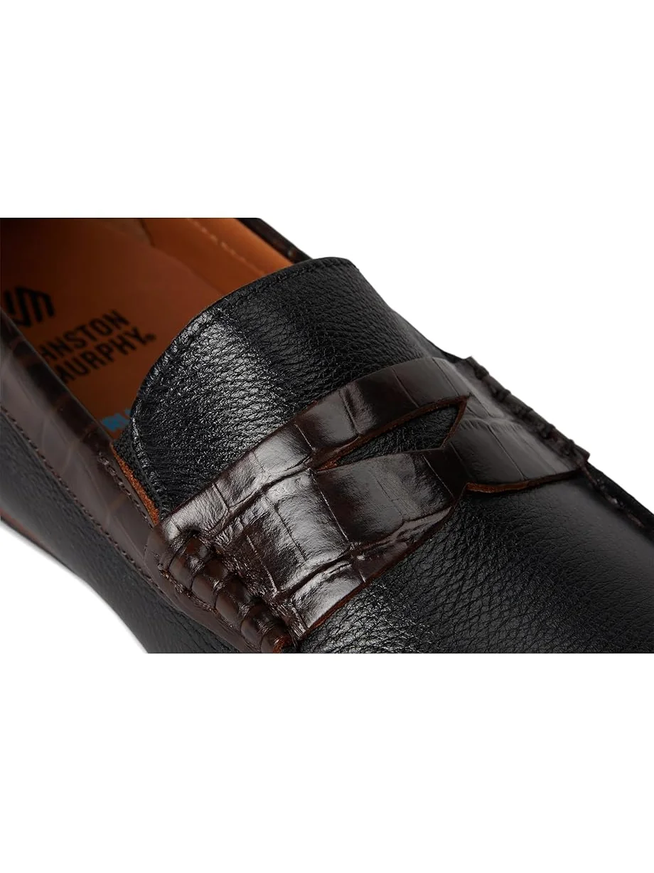 Лоферы Johnston & Murphy Cort 2.0 Penny — изображение 6 из 7, черный/темный коричневый