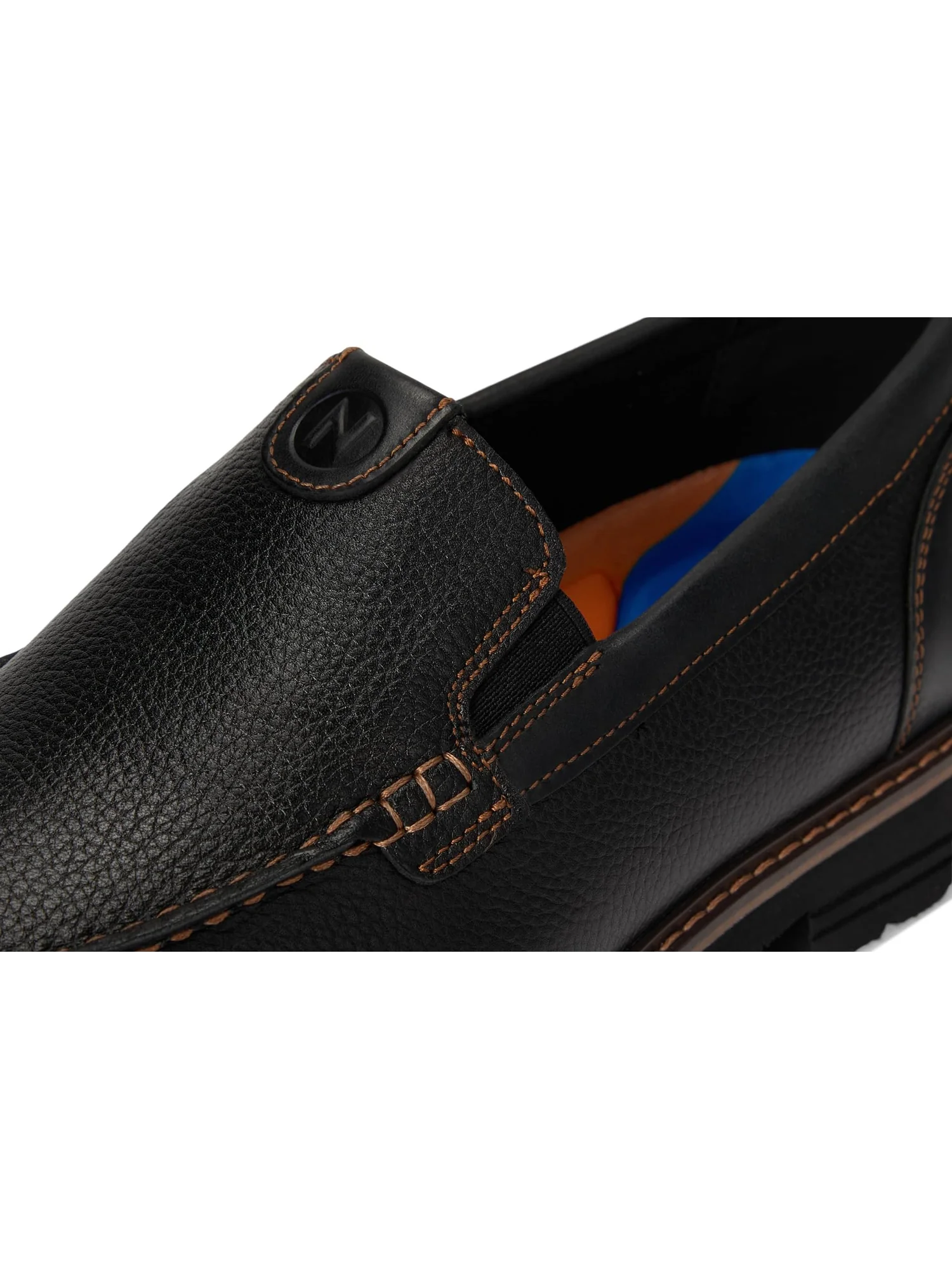 Лоферы Nunn Bush Owen II Moc Toe Venetian Loafer Lightweight and Comfortable Slip-On — изображение 6 из 7, черный