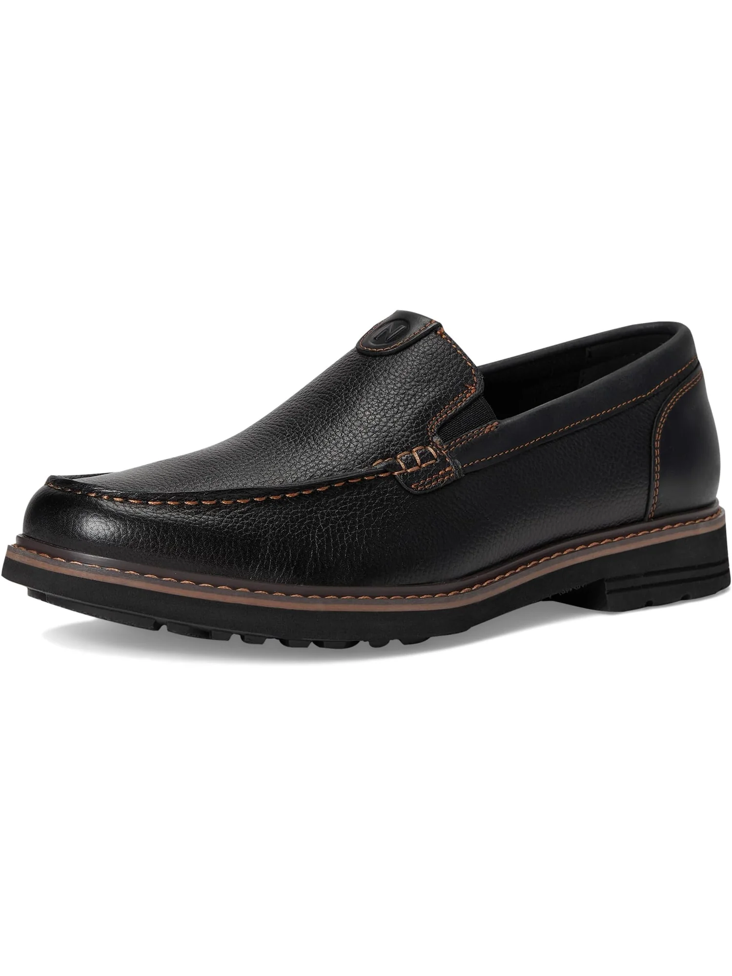 Лоферы Nunn Bush Owen II Moc Toe Venetian Loafer Lightweight and Comfortable Slip-On — изображение 7 из 7, черный