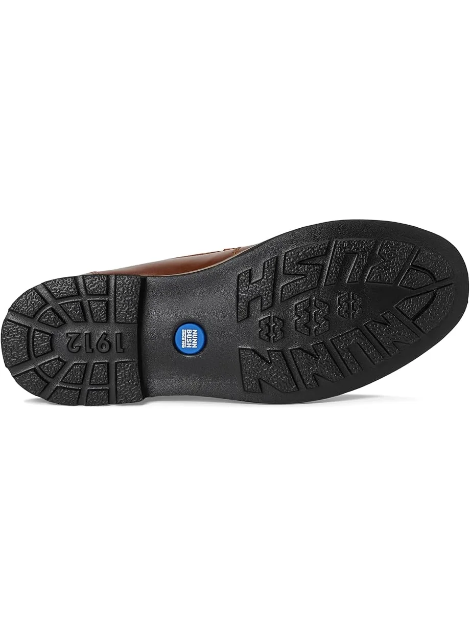 Лоферы Nunn Bush Owen II Moc Toe Venetian Loafer Lightweight and Comfortable Slip-On — изображение 3 из 7, коричневый