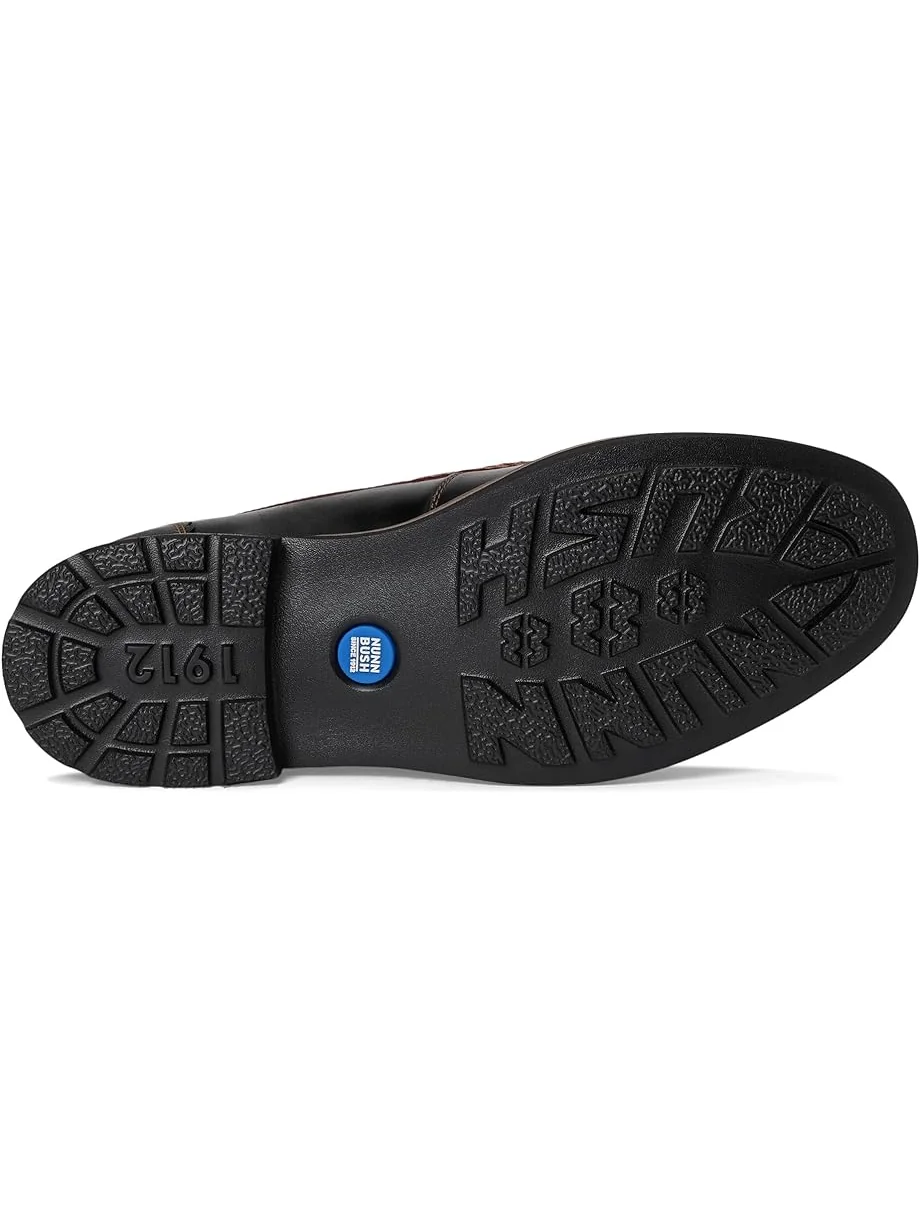 Лоферы Nunn Bush Odin II Moc Toe Penny Loafer Lightweight and Comfortable Slip-On — изображение 3 из 7, черный/коричневый