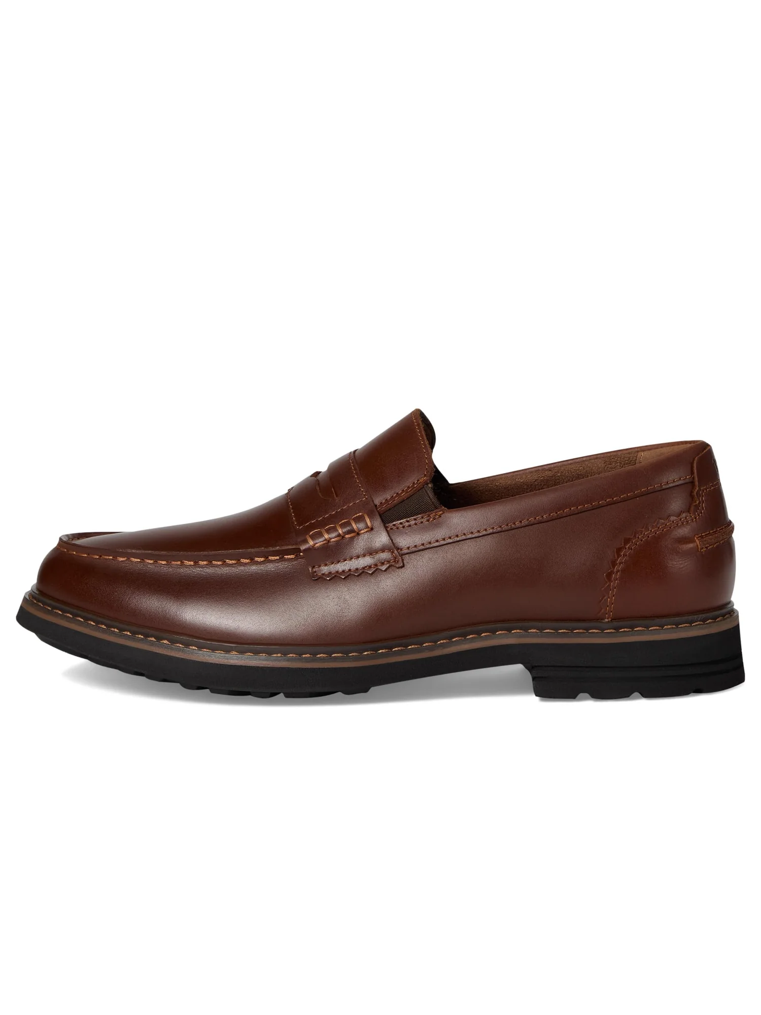 Лоферы Nunn Bush Odin II Moc Toe Penny Loafer Lightweight and Comfortable Slip-On — изображение 4 из 7, коричневый