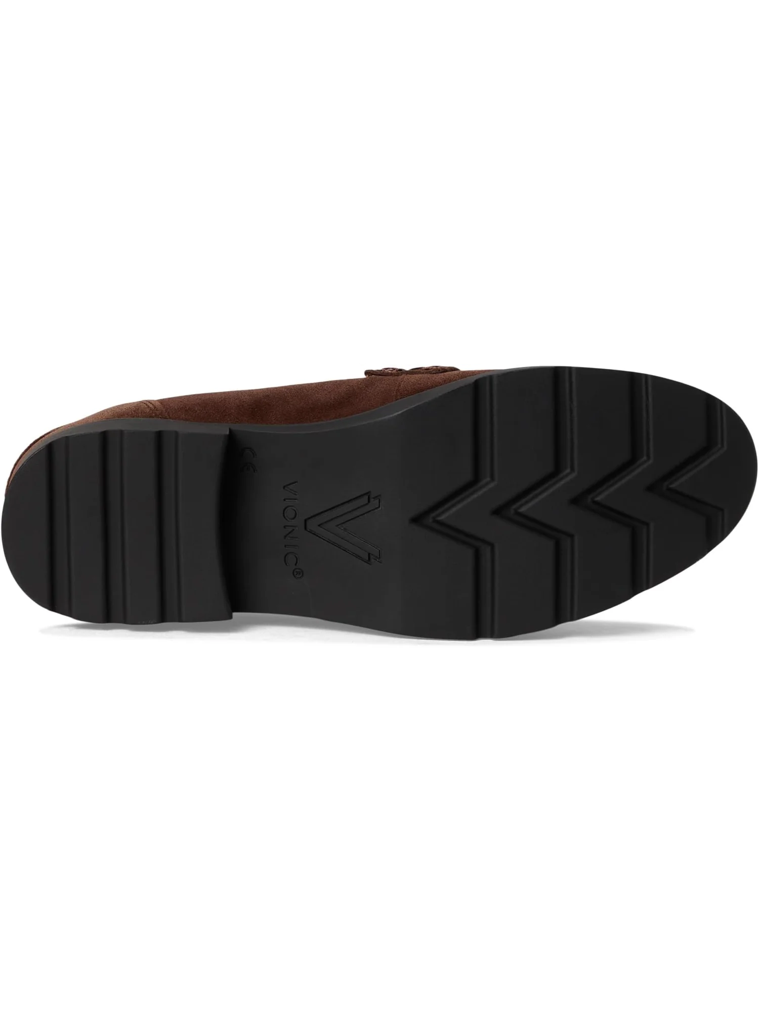 Лоферы VIONIC Women's Cleo Loafer, Coffee Suede — изображение 3 из 7, кофейный