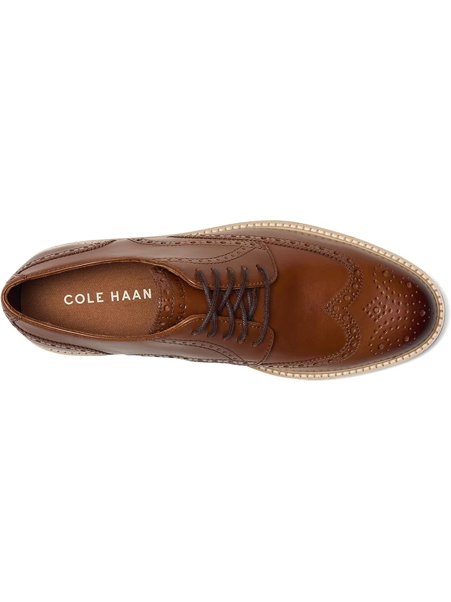 Оксфорды Cole Haan Morse Grand Wingtip Oxfords — изображение 2 из 7, бежевый/слоновая кость