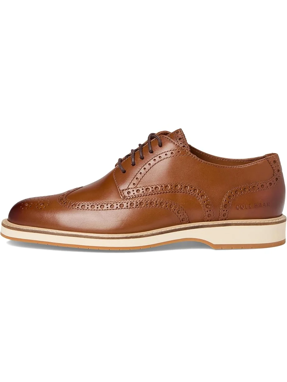 Оксфорды Cole Haan Morse Grand Wingtip Oxfords — изображение 4 из 7, бежевый/слоновая кость