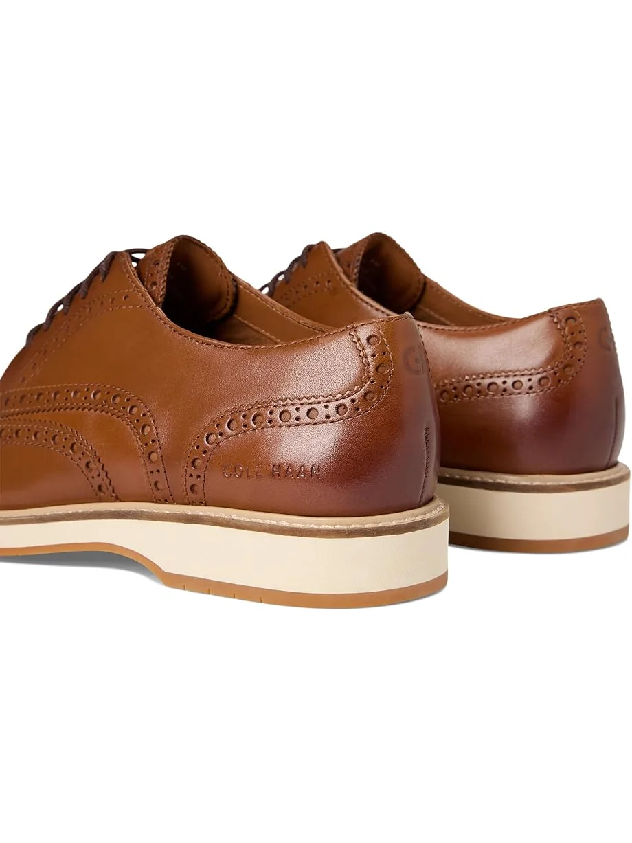 Оксфорды Cole Haan Morse Grand Wingtip Oxfords — изображение 6 из 7, бежевый/слоновая кость