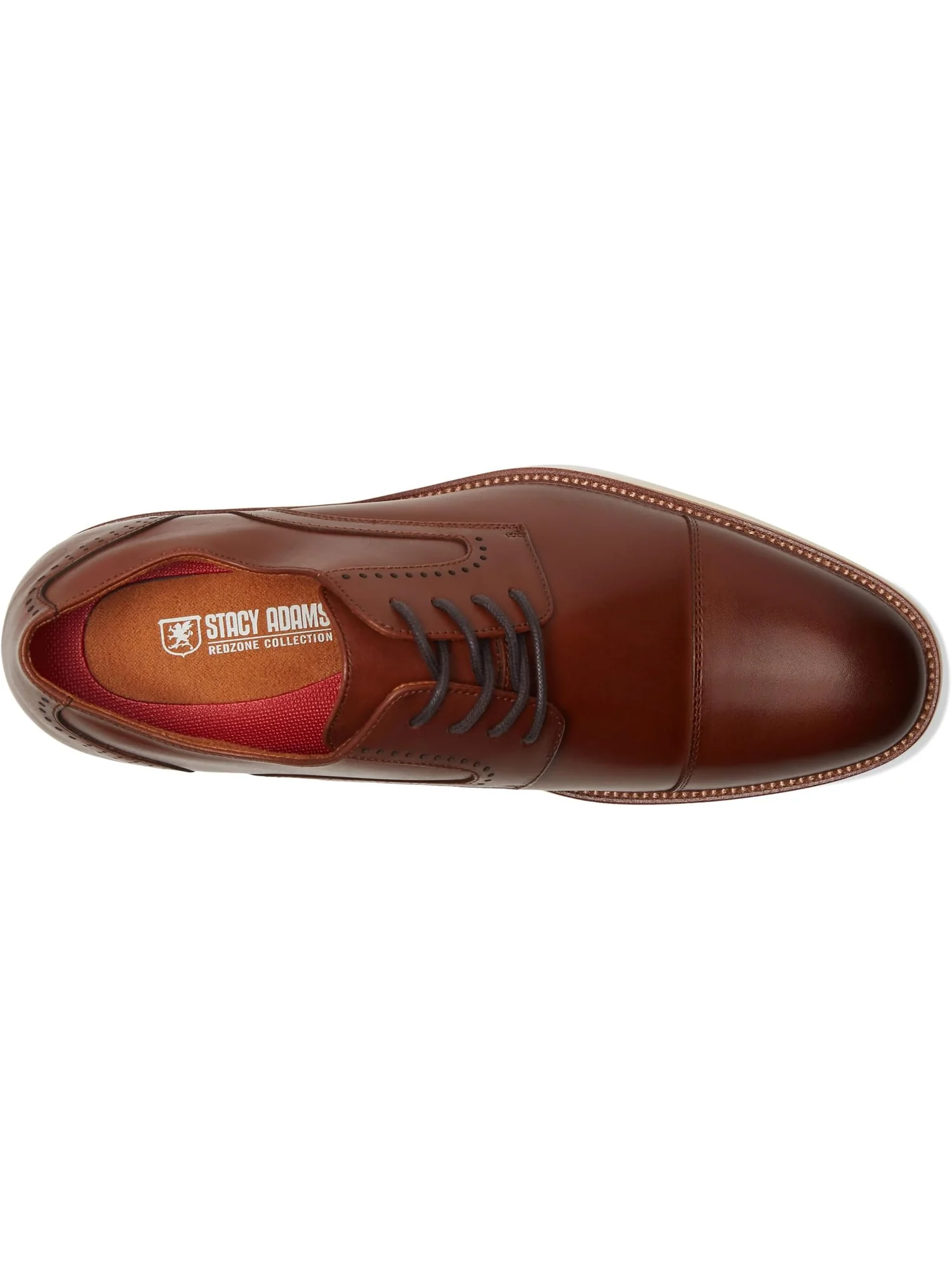 Оксфорды Stacy Adams Wesbridge Cap Toe Lace-Up — изображение 2 из 7, шоколад