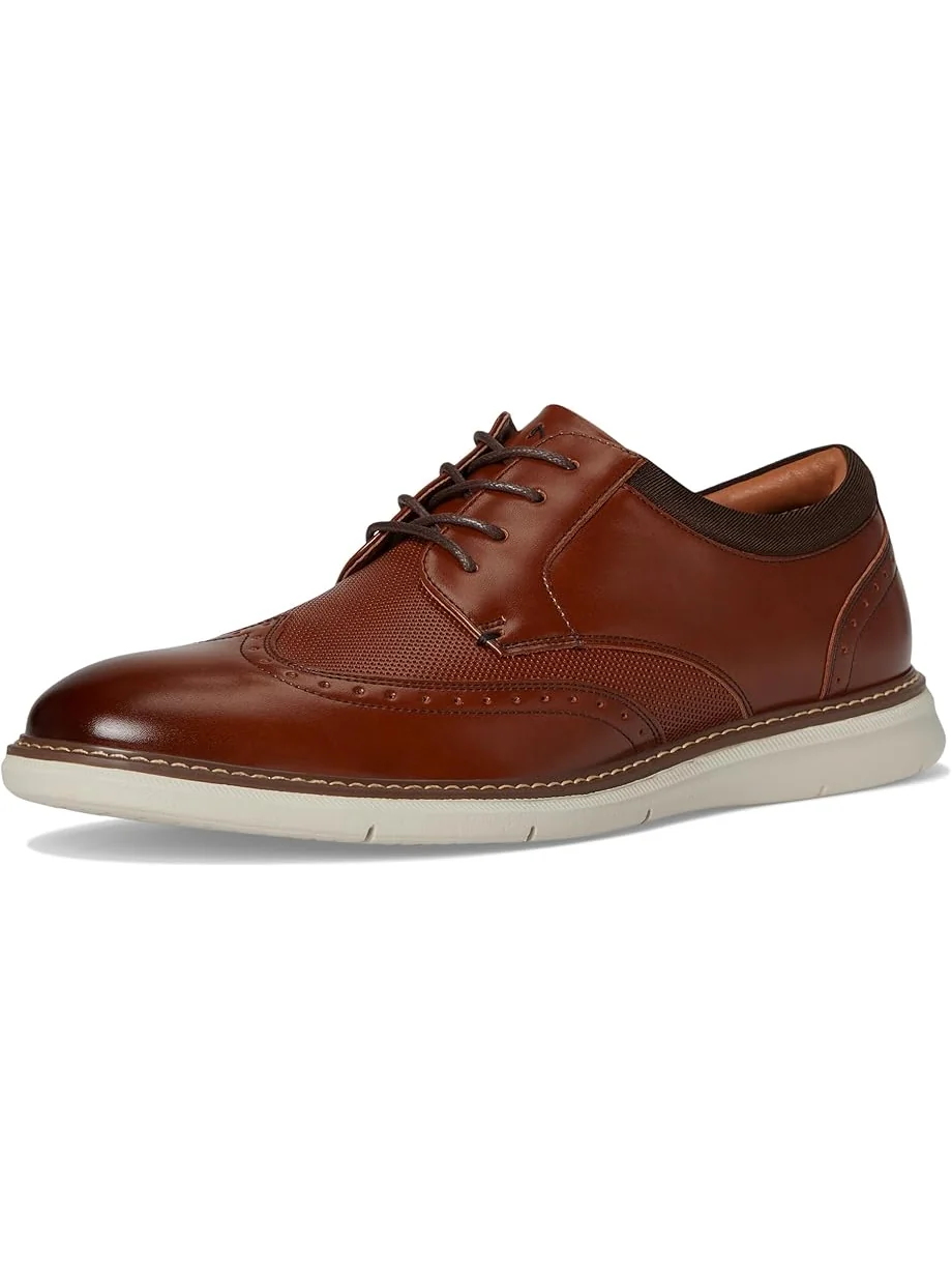 Оксфорды Nunn Bush Chase 2.0 Wingtip Oxford Casual Contemporary Lace Up — изображение 7 из 7, коричневый