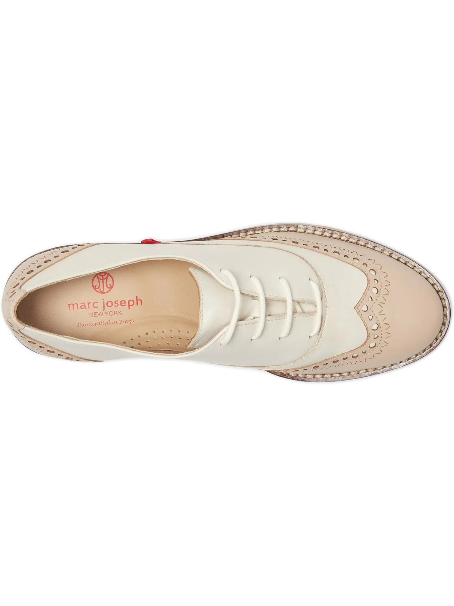 Оксфорды Marc Joseph New York Jennifer LN — изображение 2 из 7, кремовый