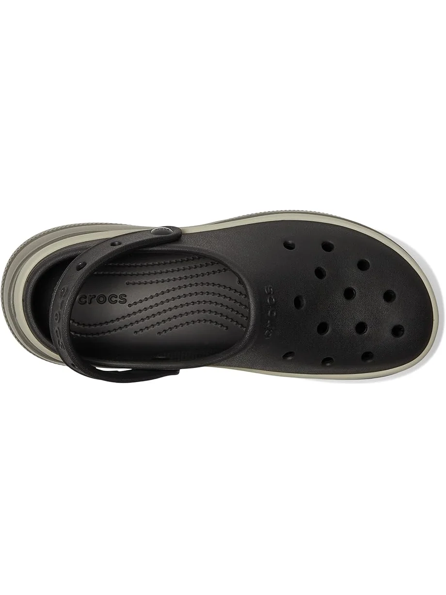 Сабо Crocs Classic Stacked Clogs Platform Platform — изображение 2 из 7, черный