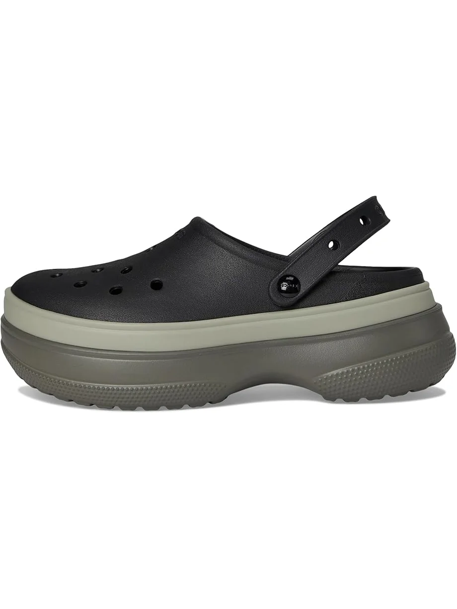 Сабо Crocs Classic Stacked Clogs Platform Platform — изображение 4 из 7, черный