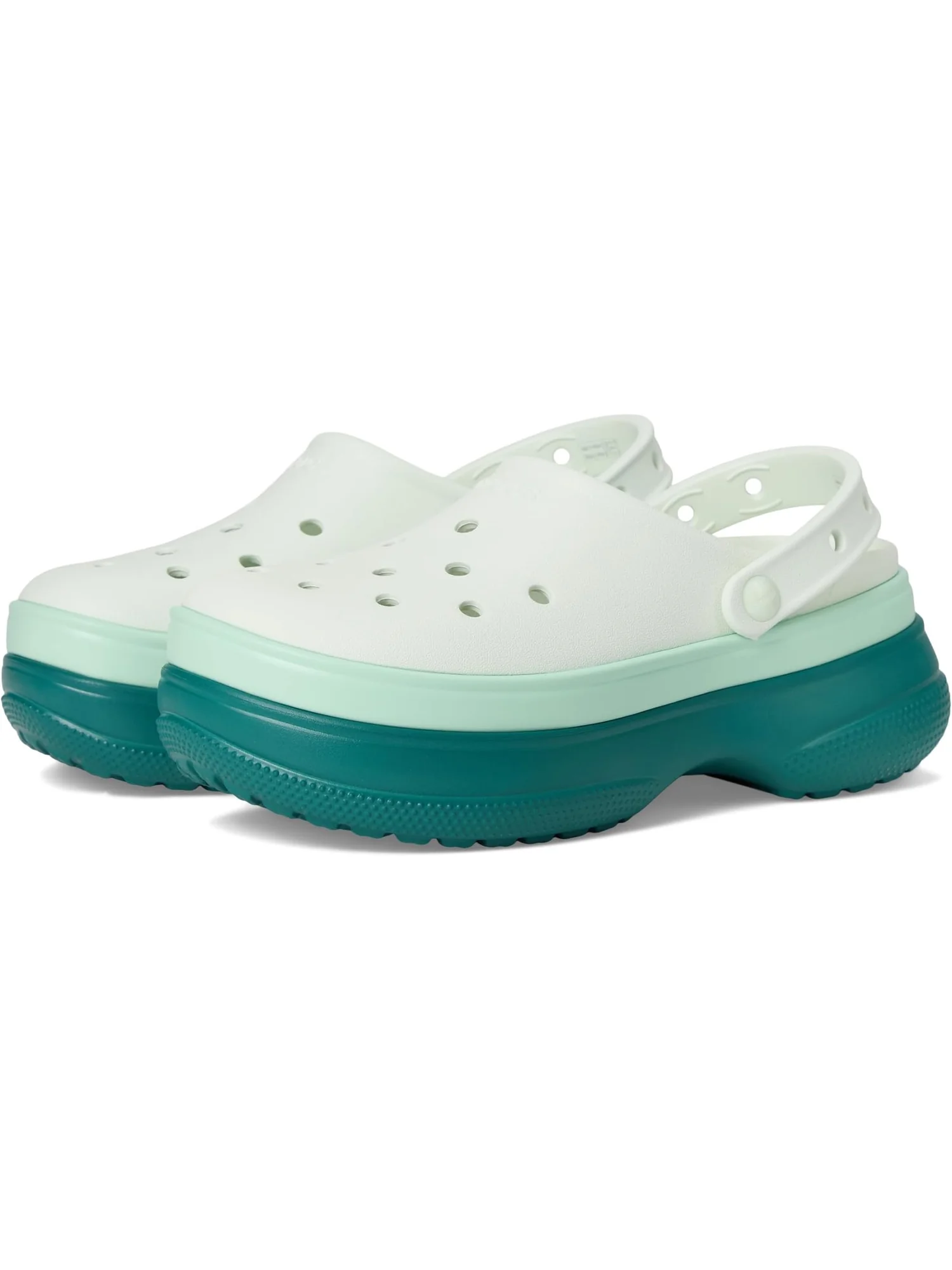 Сабо Crocs Unisex Classic Stacked Clogs Platform Platform, Hosta