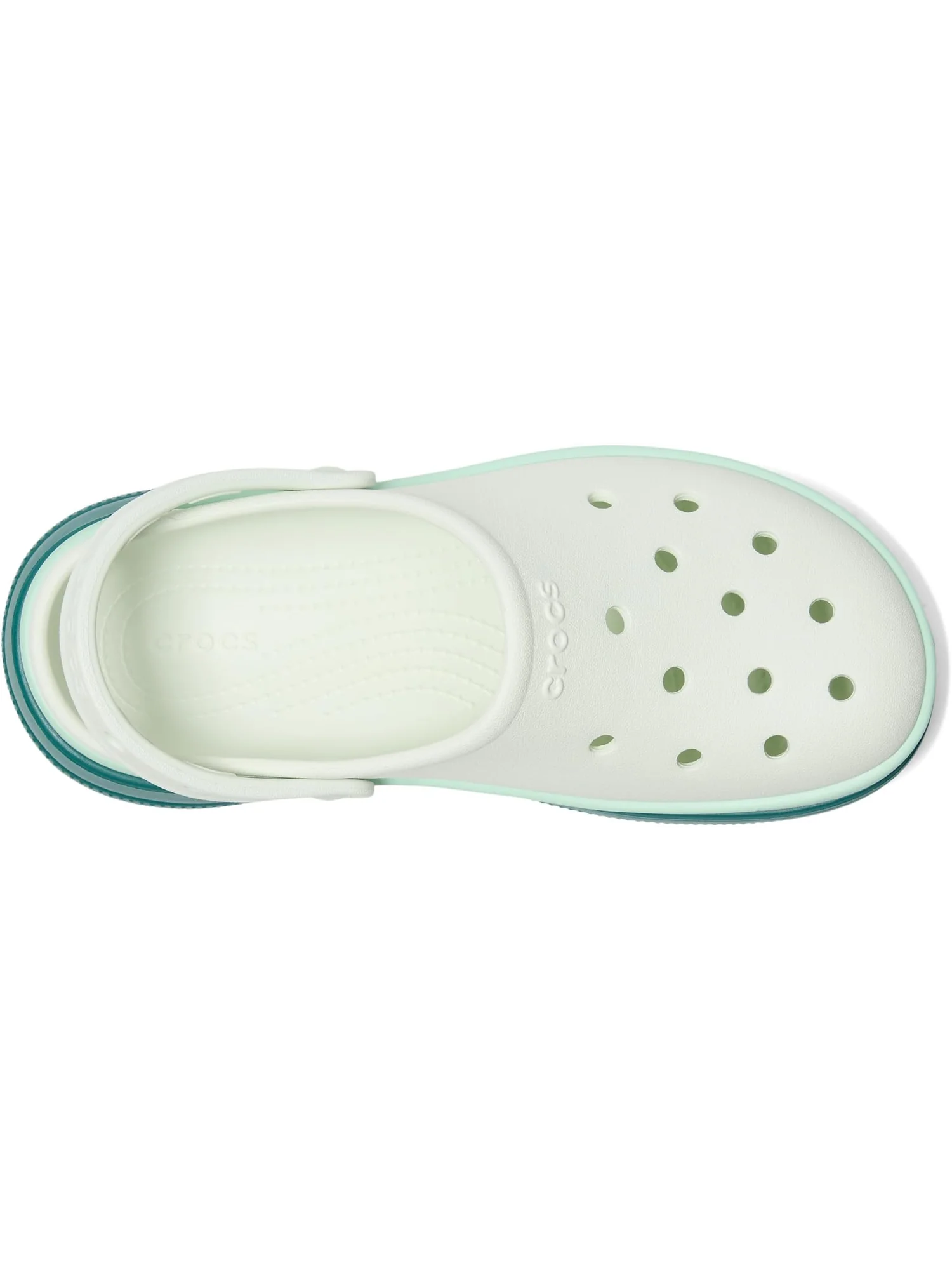Сабо Crocs Unisex Classic Stacked Clogs Platform Platform, Hosta — изображение 2 из 7, хоста