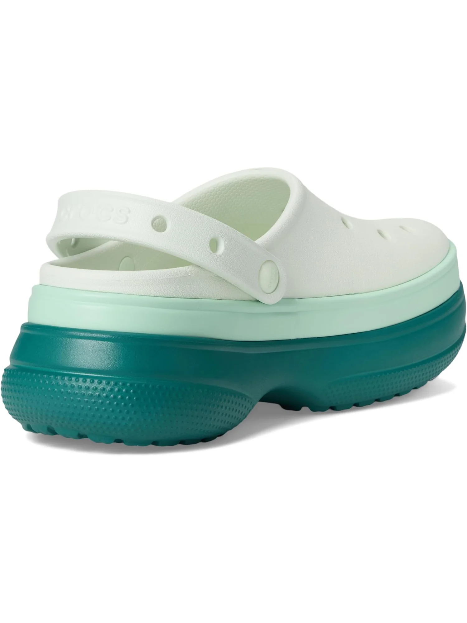 Сабо Crocs Unisex Classic Stacked Clogs Platform Platform, Hosta — изображение 5 из 7, хоста