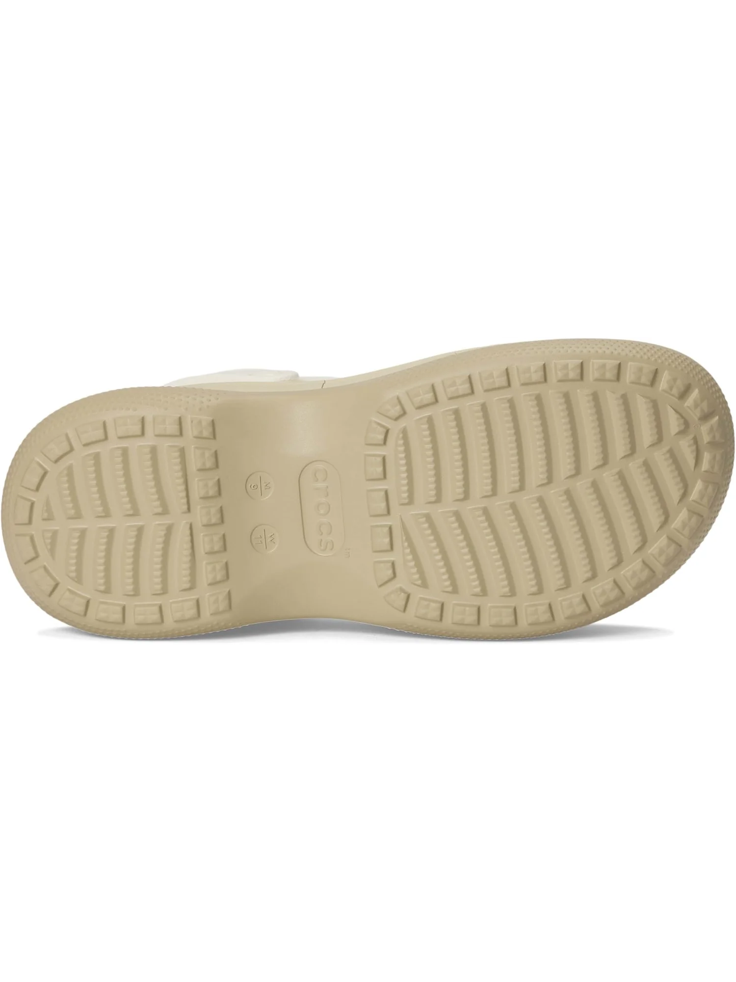 Сабо Crocs Classic Stacked Clogs Platform Platform — изображение 3 из 7, мел