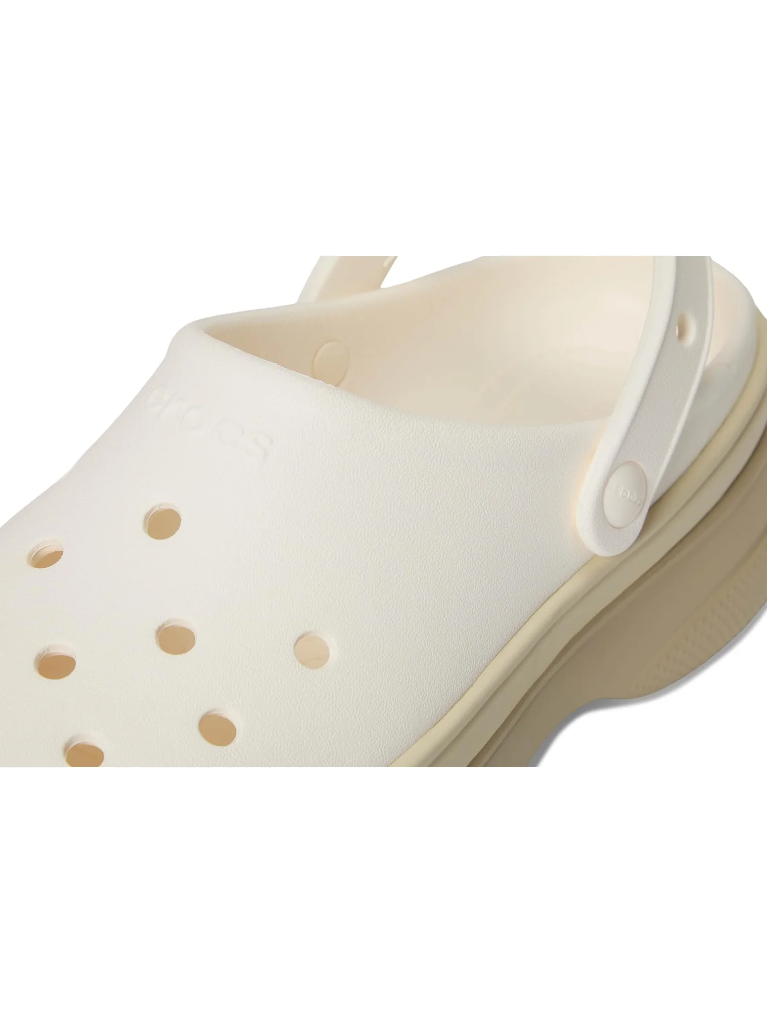 Сабо Crocs Classic Stacked Clogs Platform Platform — изображение 6 из 7, мел