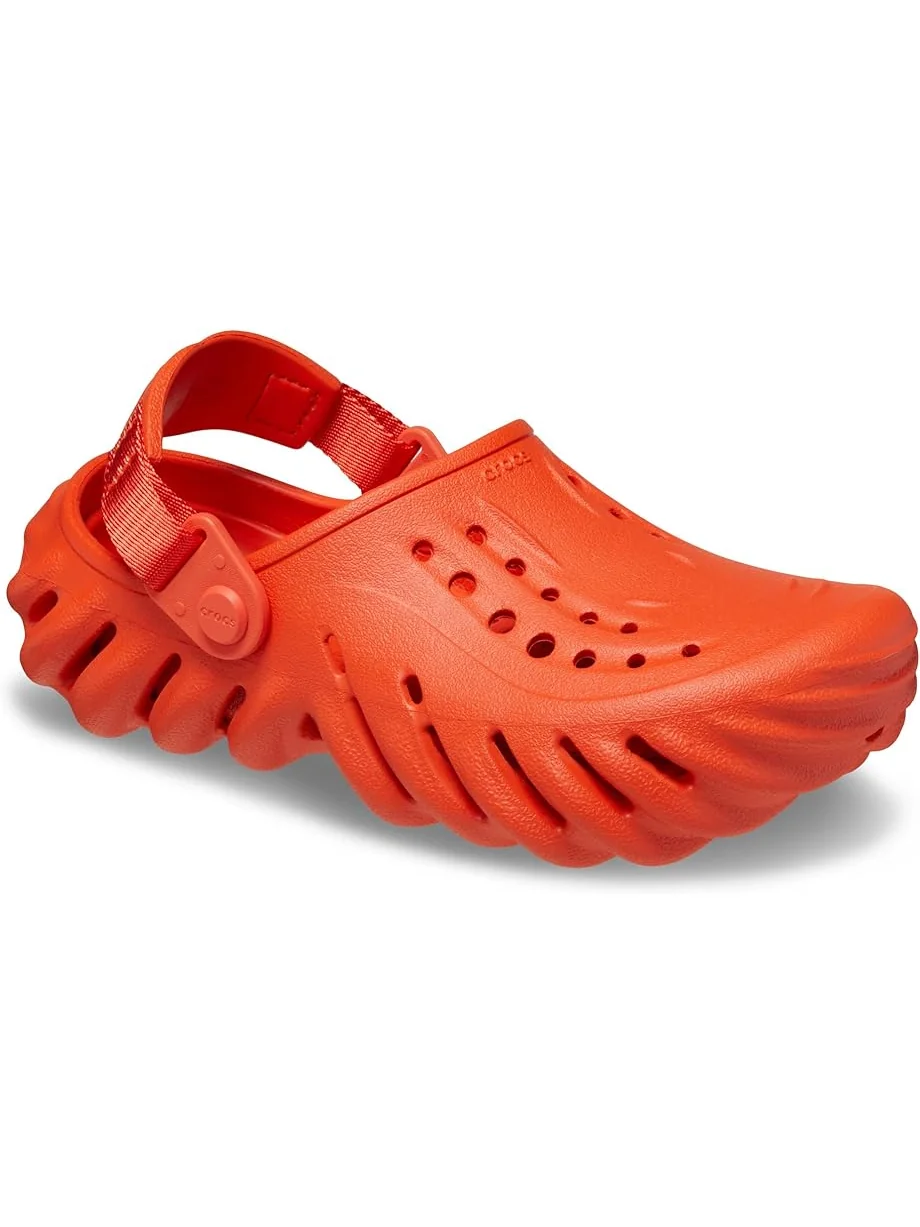 Сабо Crocs Kids Echo Clog — изображение 2 из 7, лавовый
