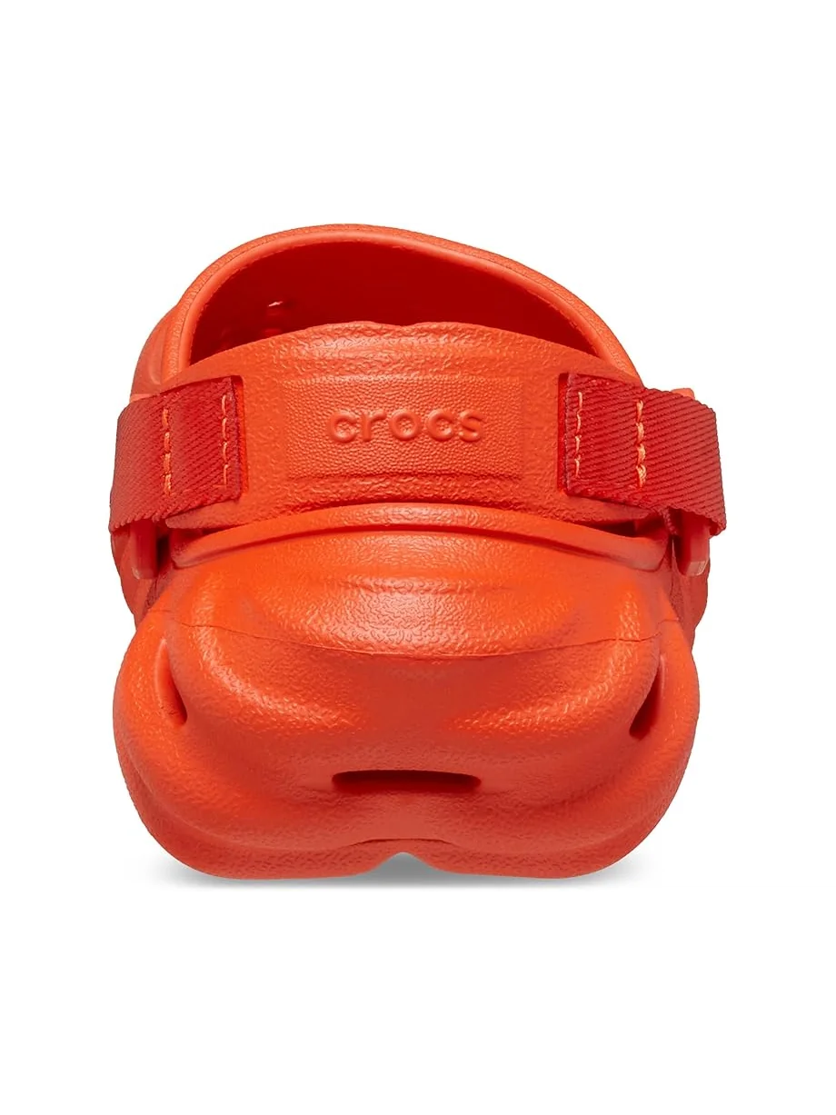 Сабо Crocs Kids Echo Clog — изображение 5 из 7, лавовый