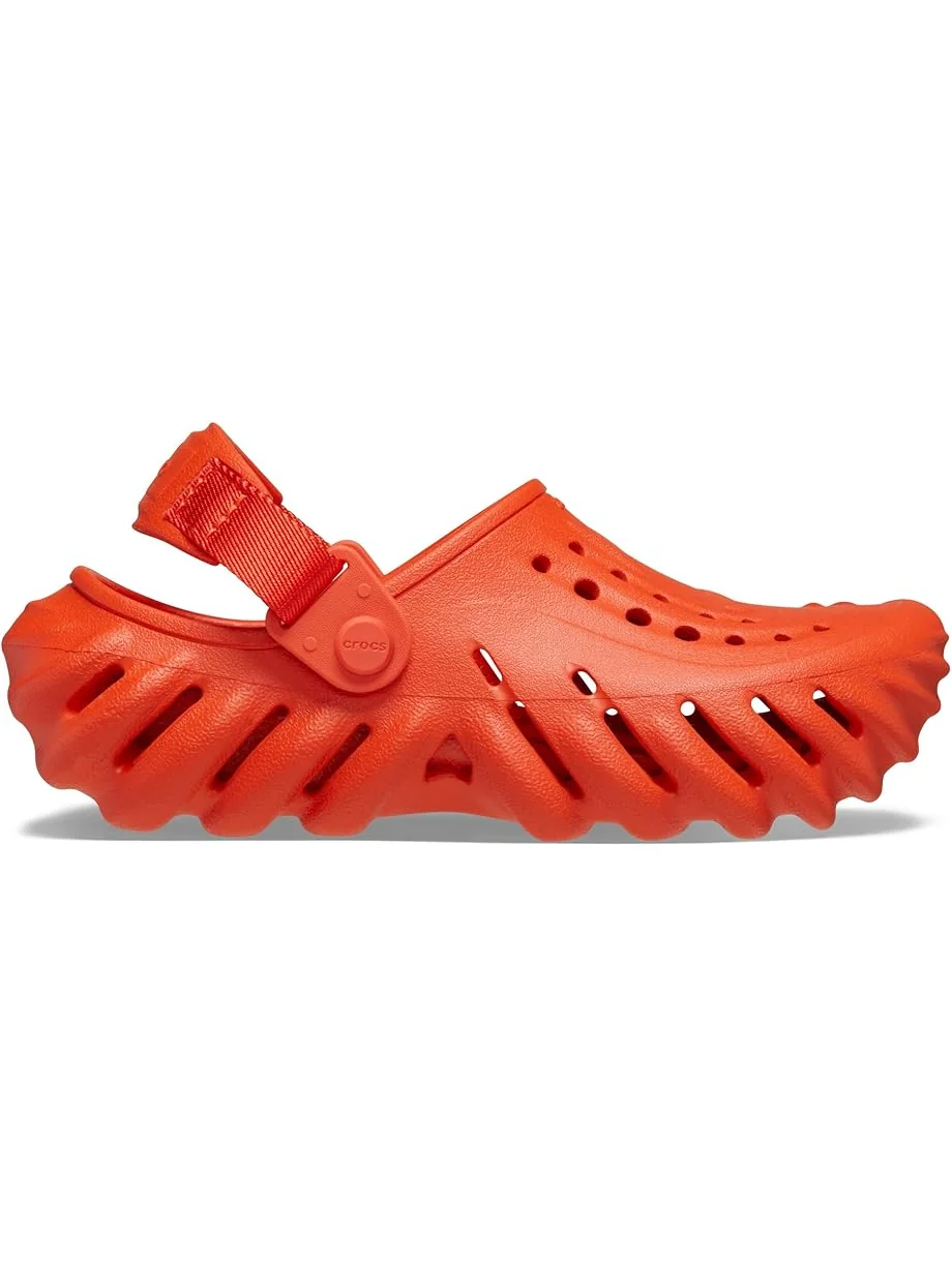 Сабо Crocs Kids Echo Clog — изображение 6 из 7, лавовый