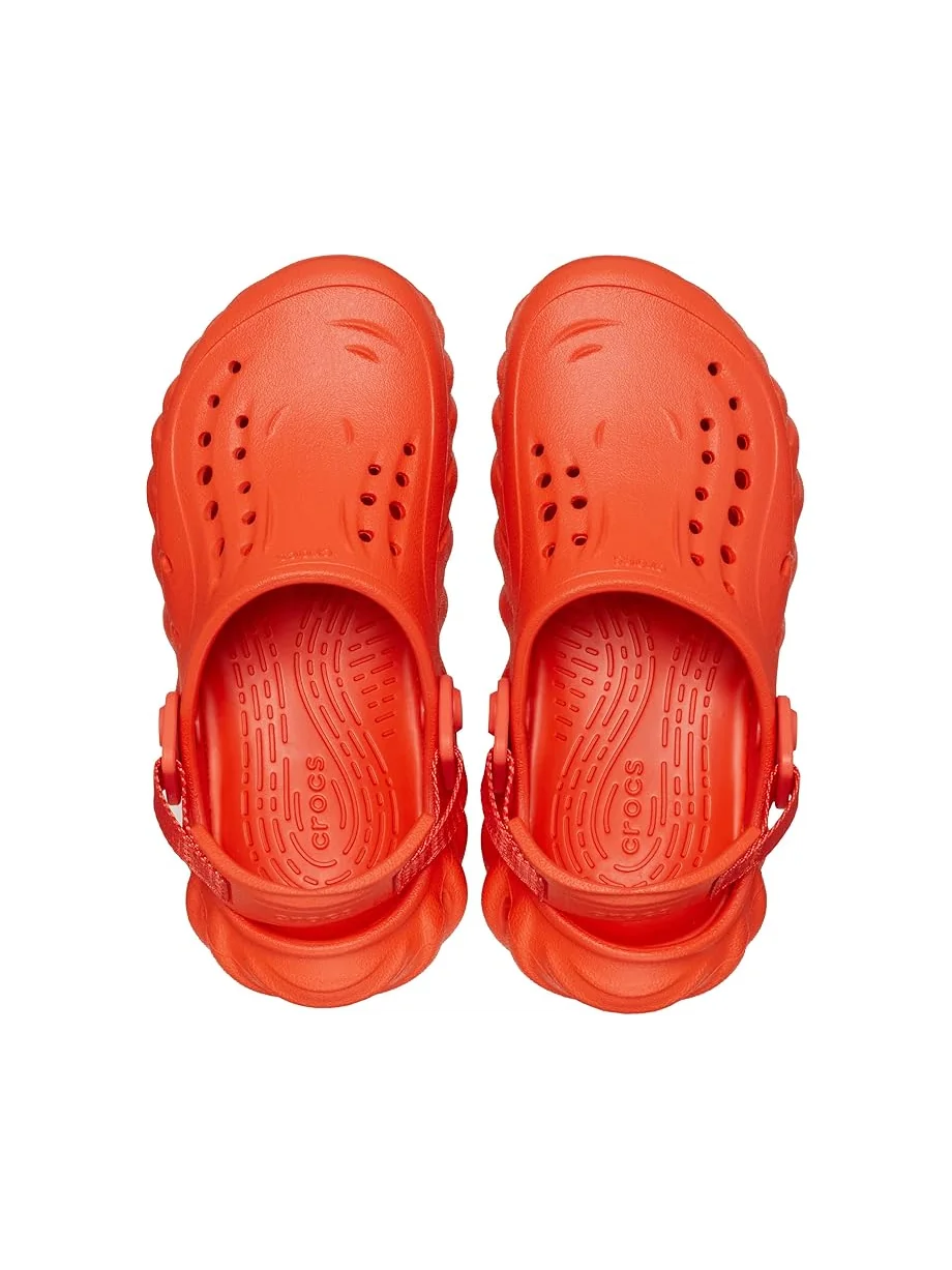 Сабо Crocs Kids Echo Clog — изображение 7 из 7, лавовый