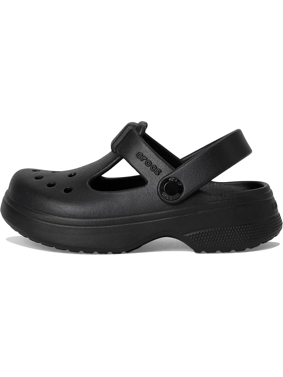 Сабо Crocs Kids Classic Mary Jane Clogs — изображение 4 из 7, черный