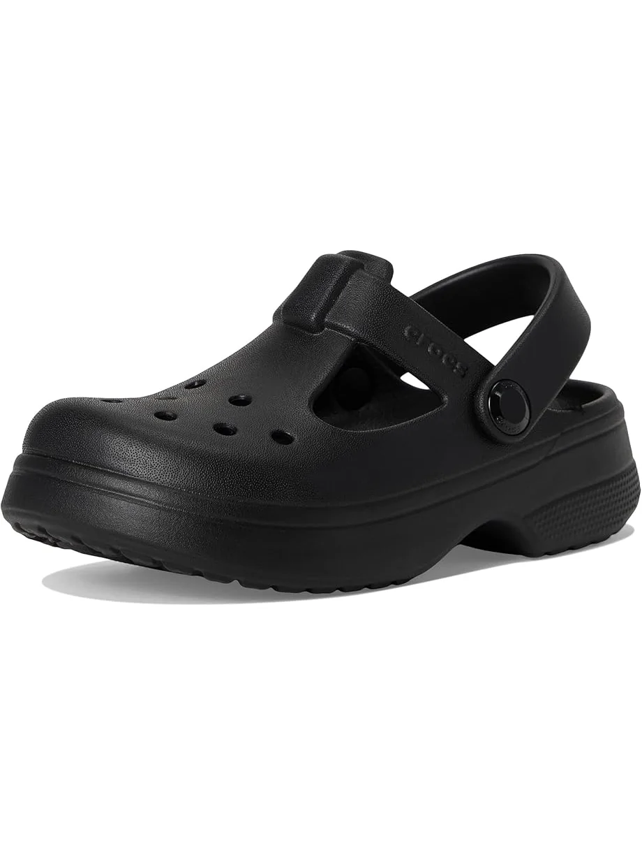 Сабо Crocs Kids Classic Mary Jane Clogs — изображение 7 из 7, черный