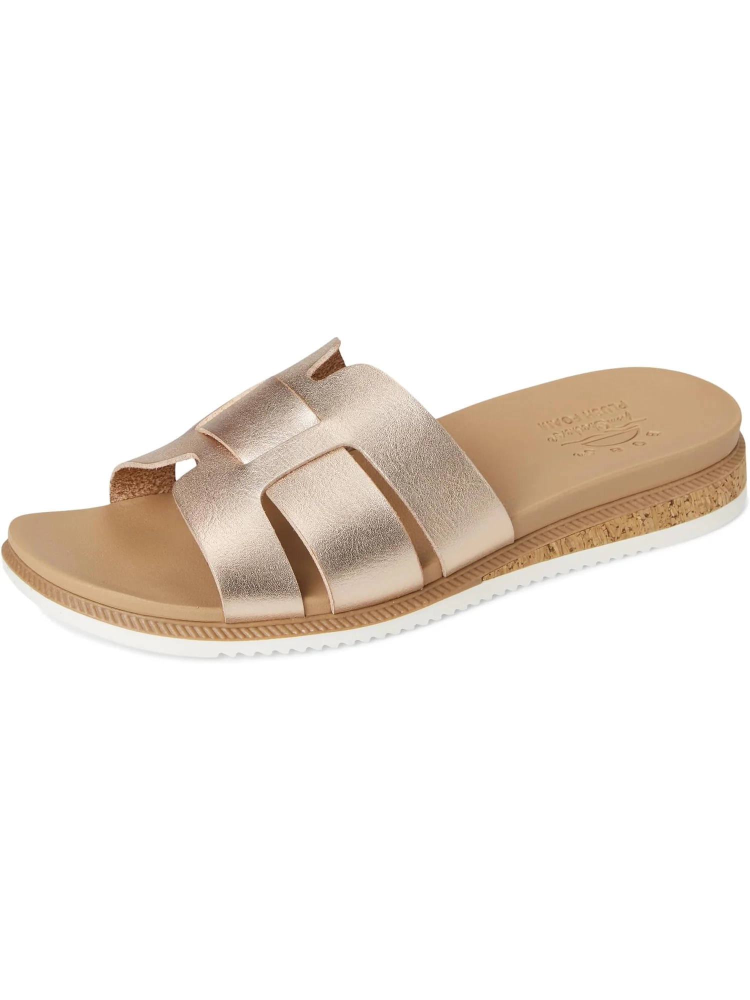 Сандалии BOBS from SKECHERS Desert Kiss Low - Peak Look — изображение 7 из 7, розовый золотистый
