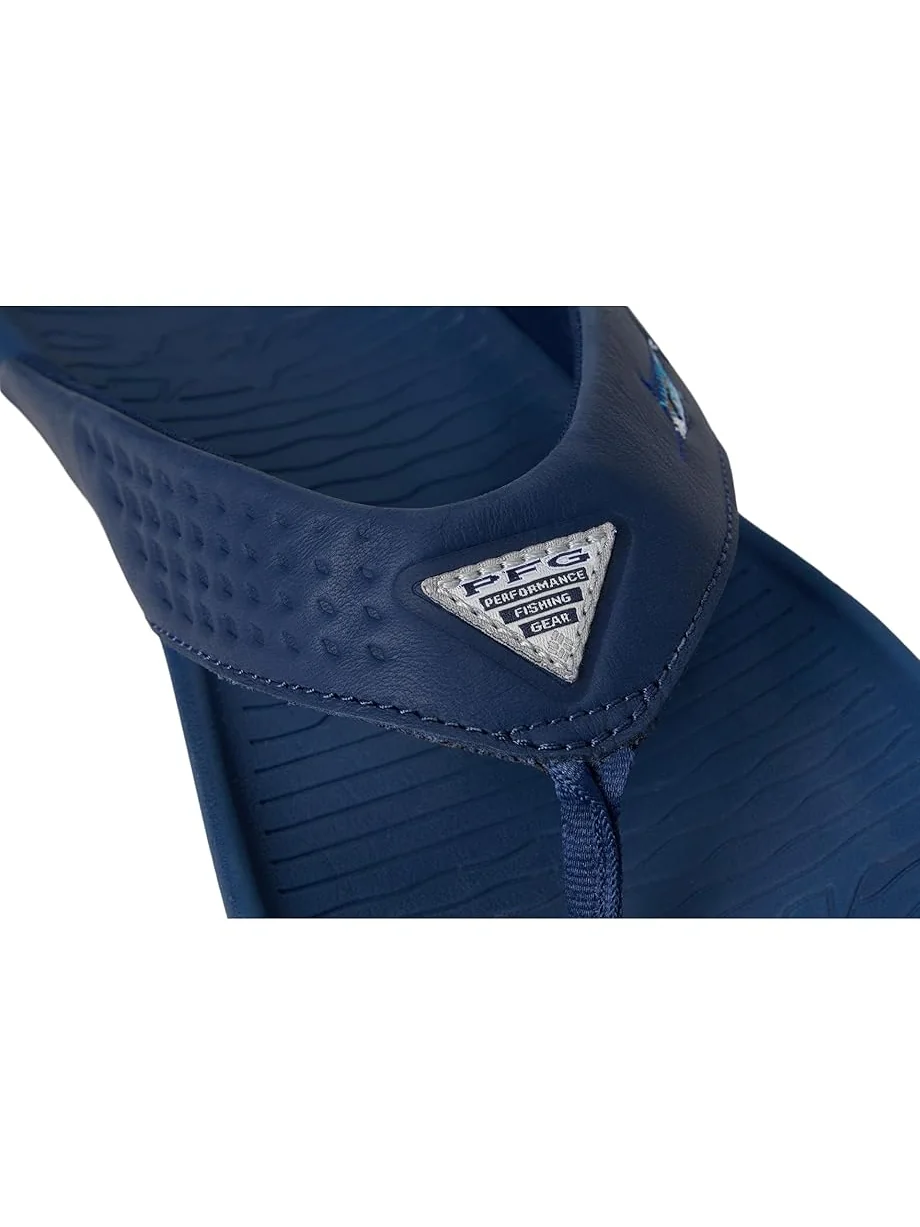 Мужские сандалии Columbia Boatside Fish Flip, Carbon/Chalk — изображение 6 из 7, мел