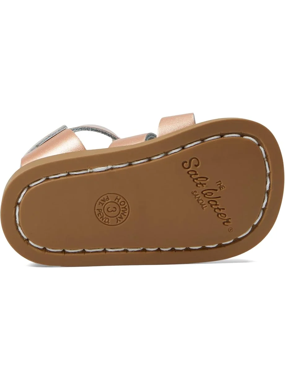 Сандалии Salt Water Sandal by Hoy Shoes The Original Salt Water Hook & Loop — изображение 3 из 5, розовый золотистый