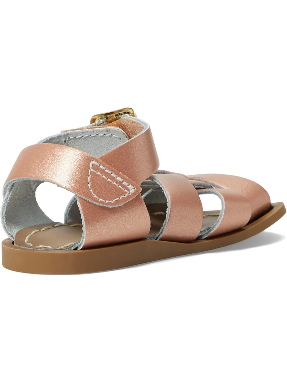 Сандалии Salt Water Sandal by Hoy Shoes The Original Salt Water Hook & Loop — изображение 5 из 5, розовый золотистый