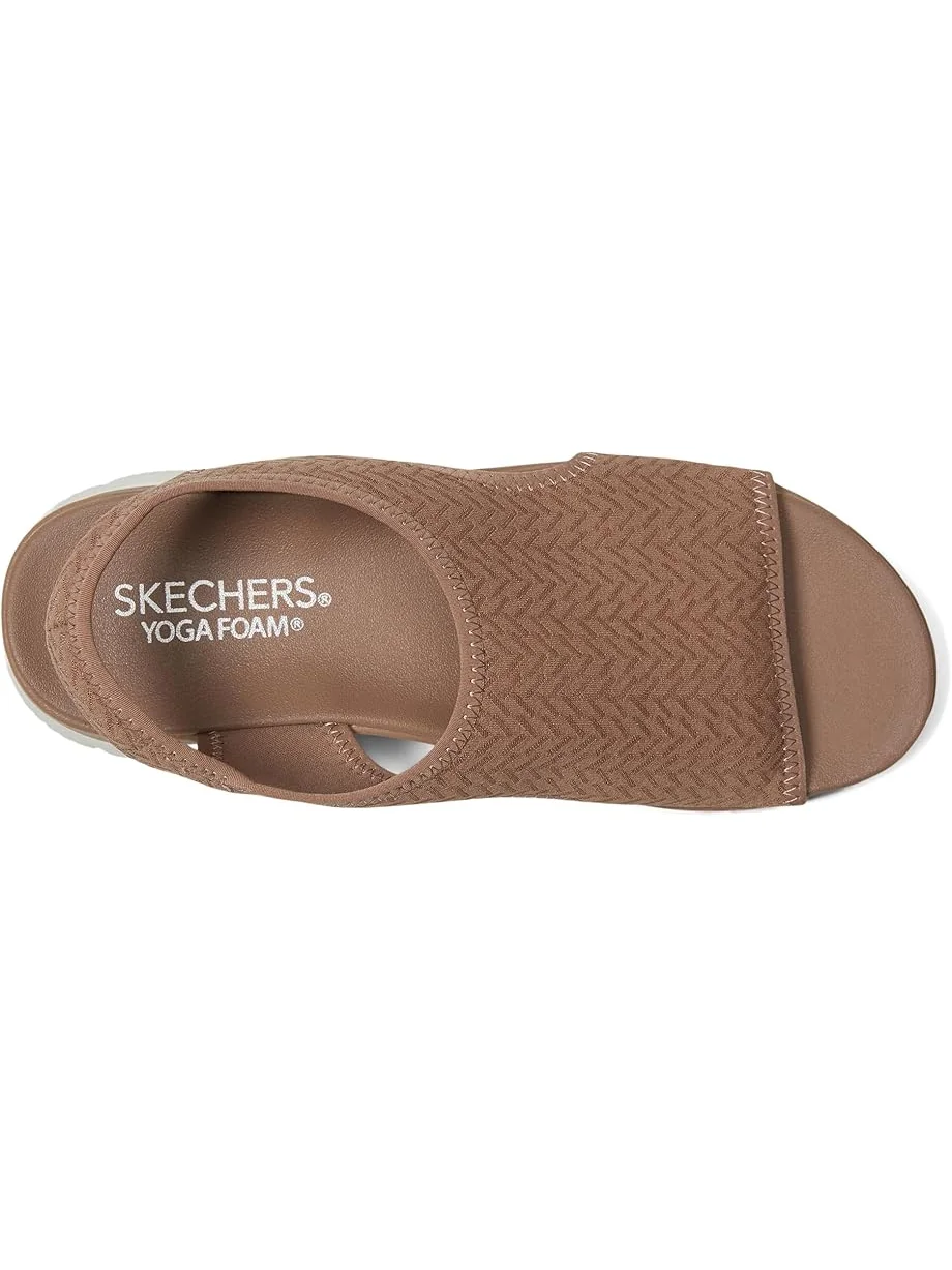 Женские сандалии SKECHERS Summits - Outta Here — изображение 2 из 7, коричневый