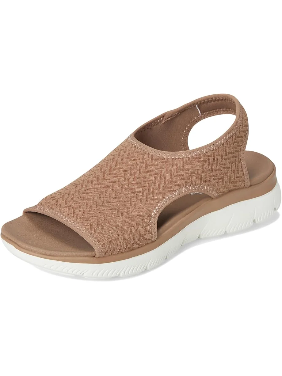 Женские сандалии SKECHERS Summits - Outta Here — изображение 7 из 7, коричневый