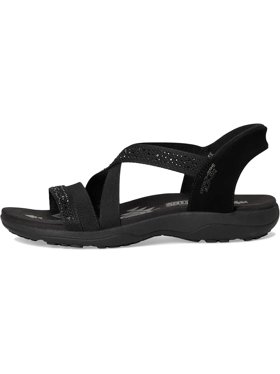 Сандалии SKECHERS Reggae Slim - Summer Sparkle — изображение 4 из 7, черный