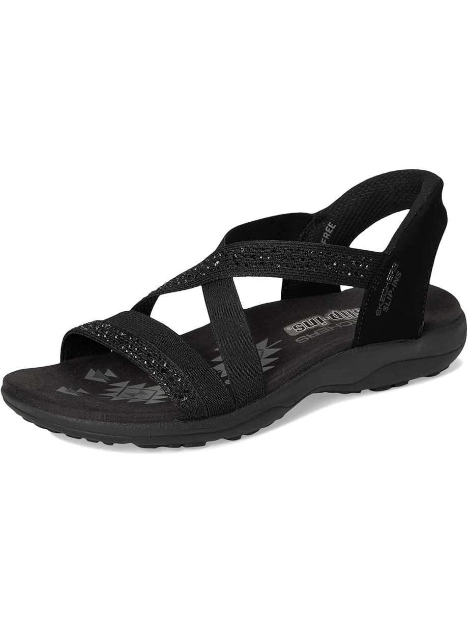 Сандалии SKECHERS Reggae Slim - Summer Sparkle — изображение 7 из 7, черный