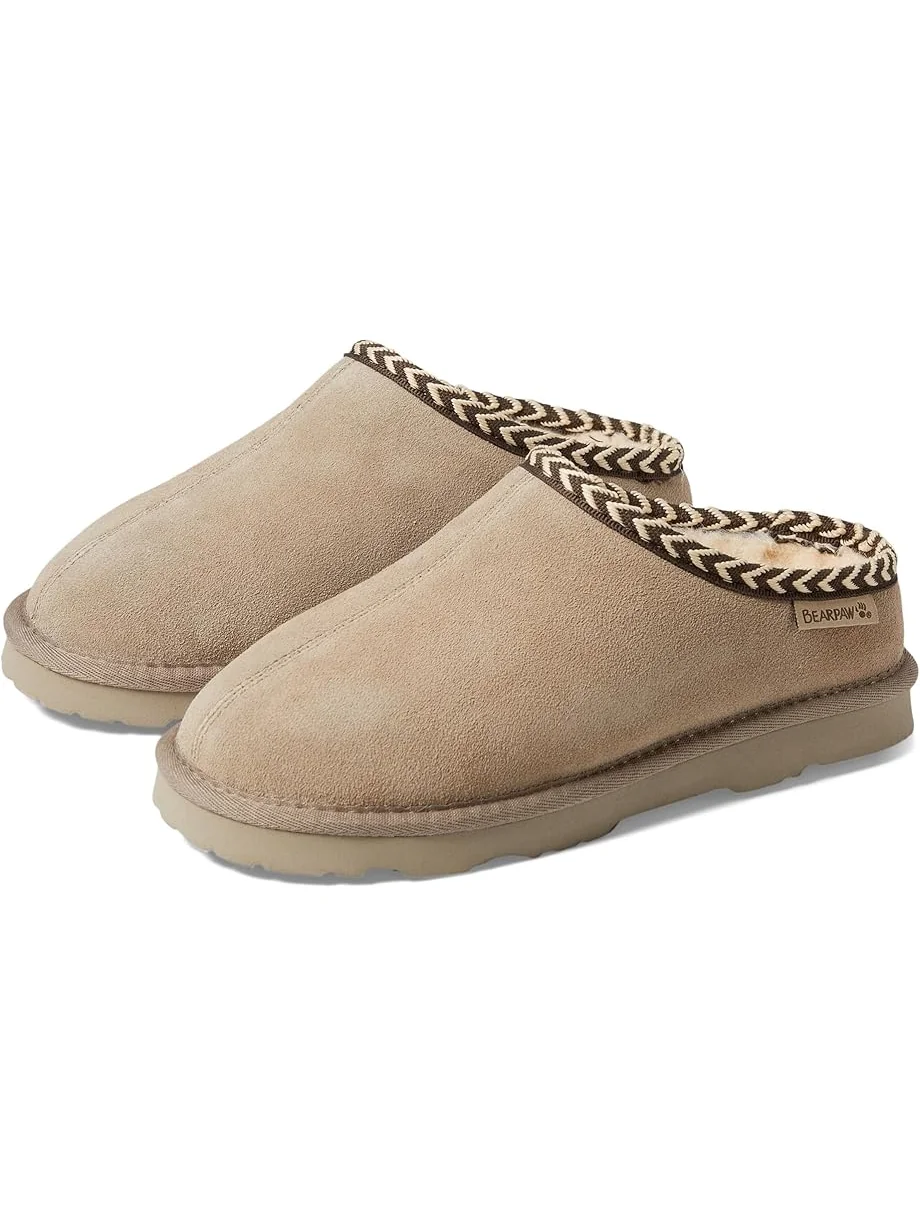 Тапочки Bearpaw Tabitha — бежевый