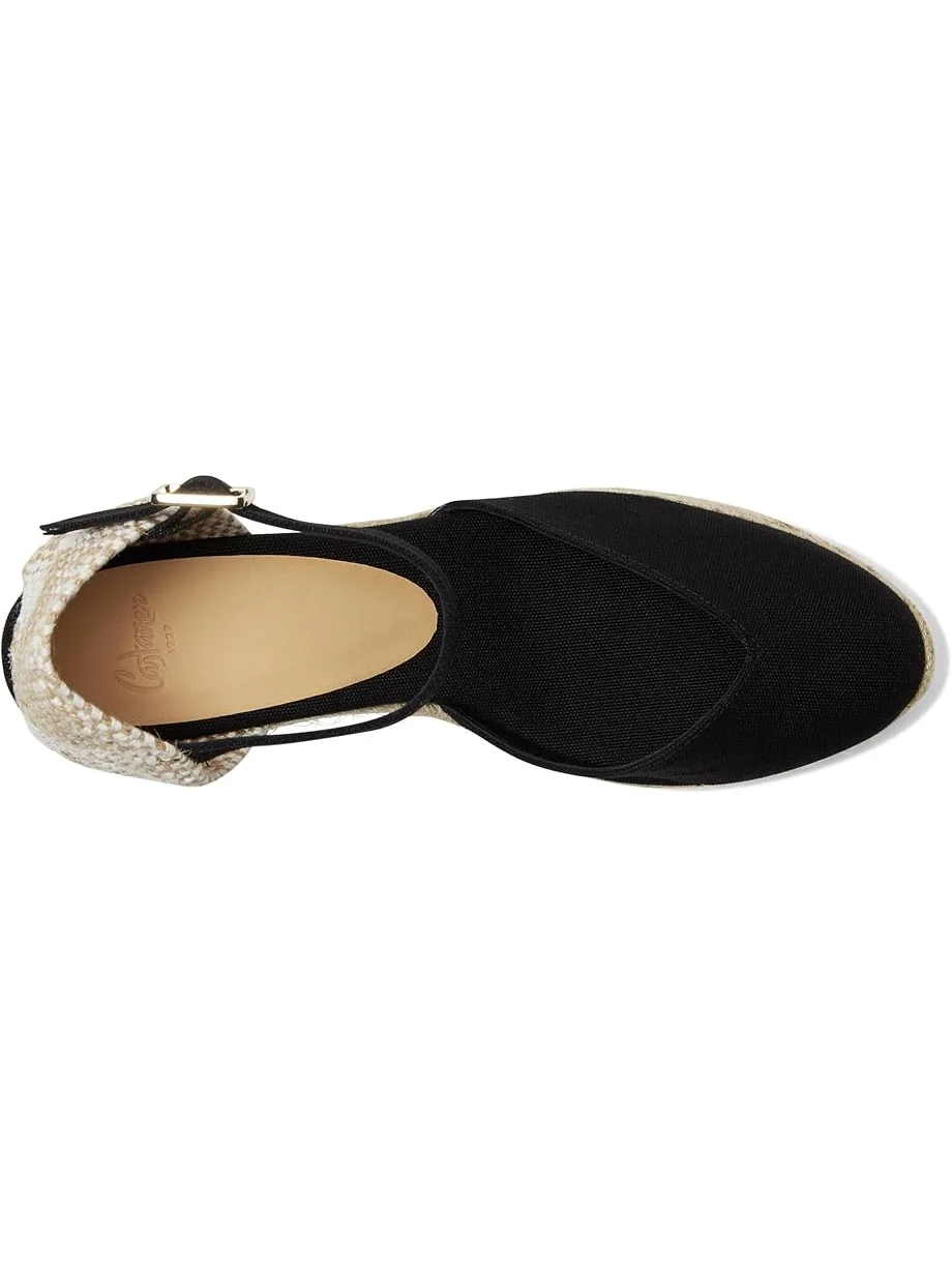 Туфли CASTANER Chiarita 60 mm Wedge Espadrille — изображение 2 из 7, черный