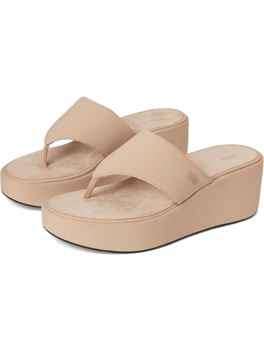 Туфли FitFlop Platfforms Wedge Toe-Post Sandals