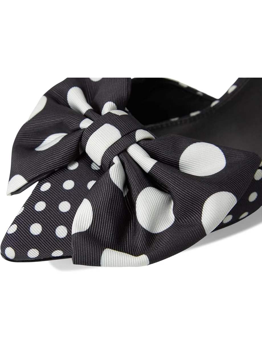 Туфли Kate Spade New York Rue Slingback Mid Heel — изображение 6 из 7, черный/кремовый