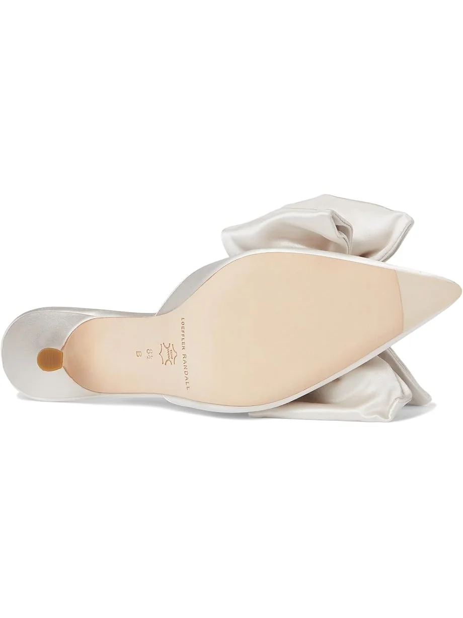 Туфли Loeffler Randall Margot Bow Mule — изображение 3 из 7, кремовый