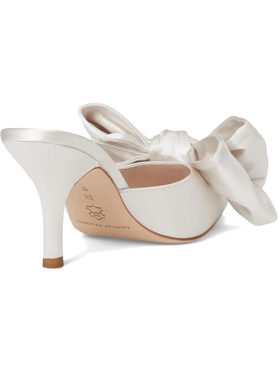 Туфли Loeffler Randall Margot Bow Mule — изображение 5 из 7, кремовый