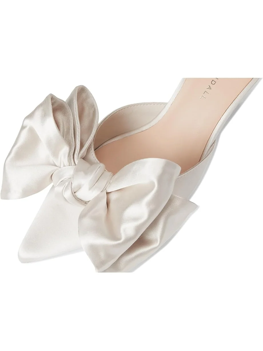 Туфли Loeffler Randall Margot Bow Mule — изображение 6 из 7, кремовый