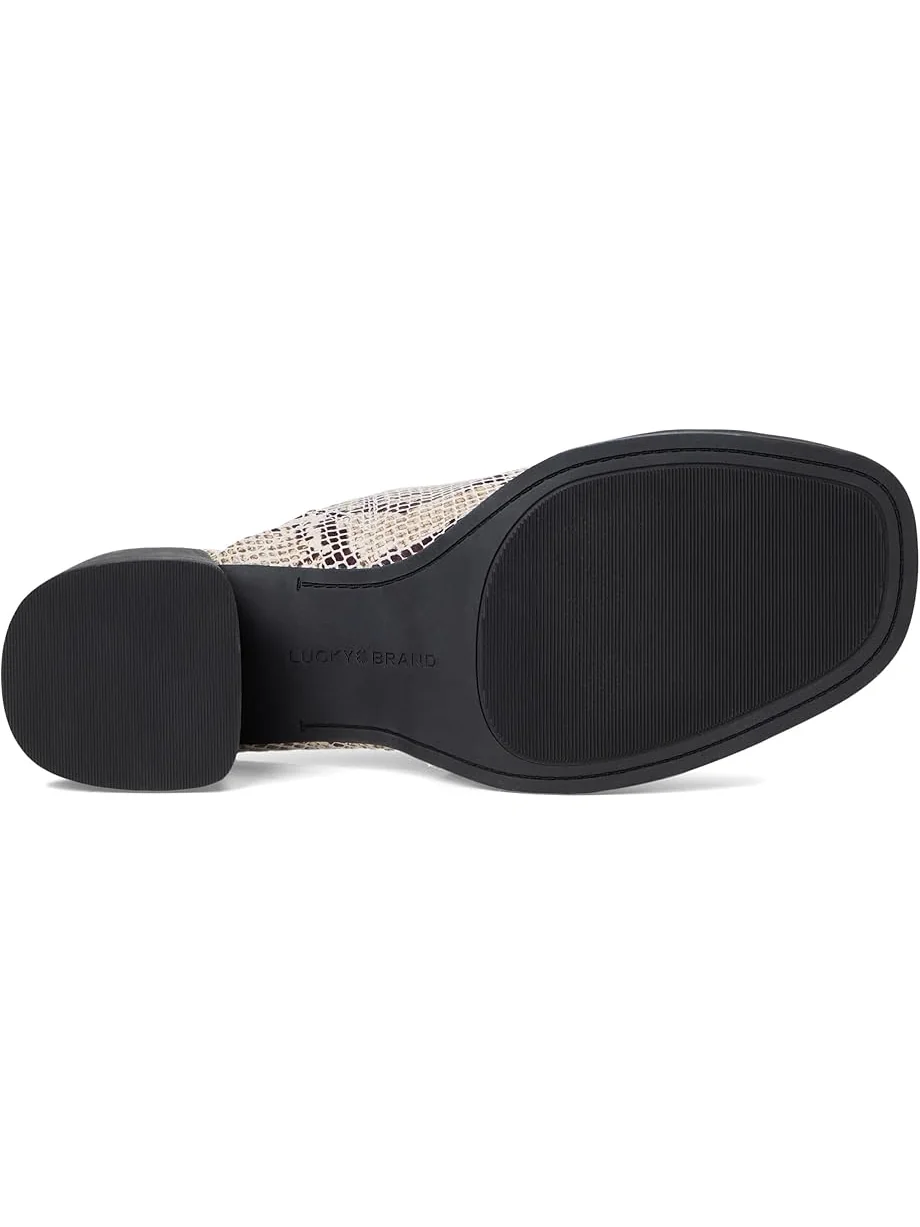 Туфли Lucky Brand Jamira Asymmetrical Mule — изображение 3 из 7, натуральный мульти