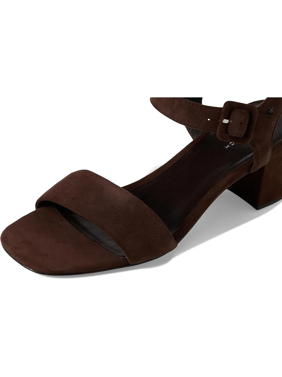 Туфли Tory Burch Double T City Sandals 55mm — изображение 6 из 7, коричневый