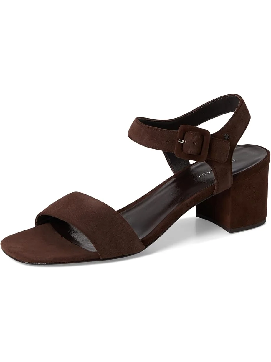 Туфли Tory Burch Double T City Sandals 55mm — изображение 7 из 7, коричневый