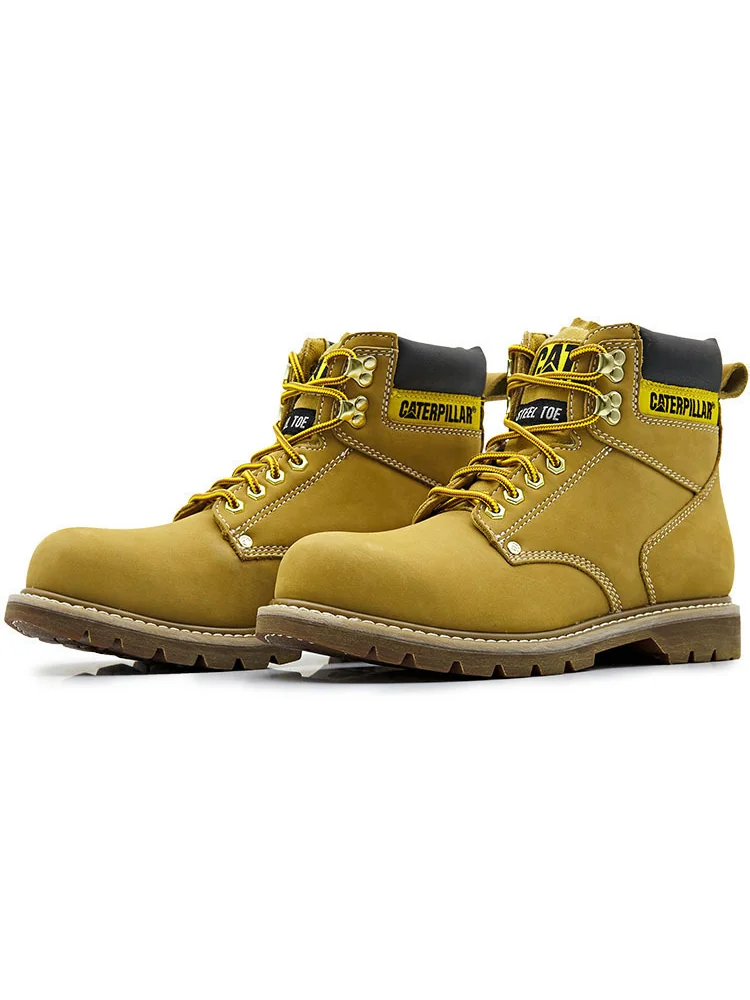 Рабочие ботинки Caterpillar Men's Second Shift Steel Toe — изображение 3 из 6, медовый